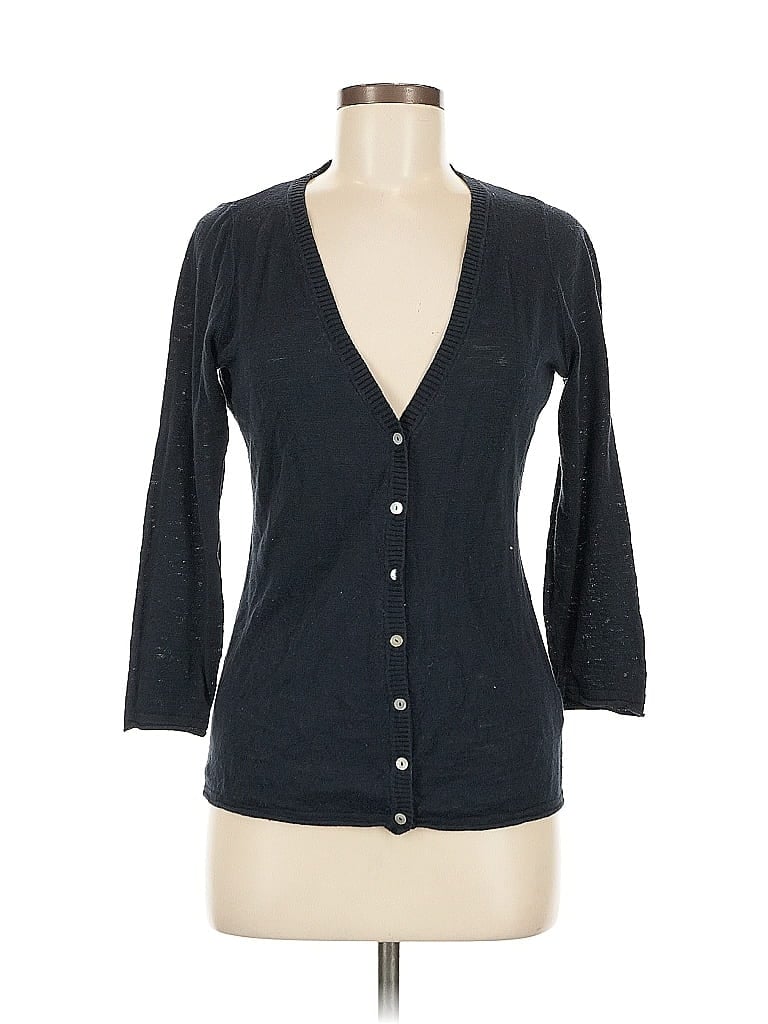 Pre-owned H&m L.o.g.g. Cardigan Sweater In Black