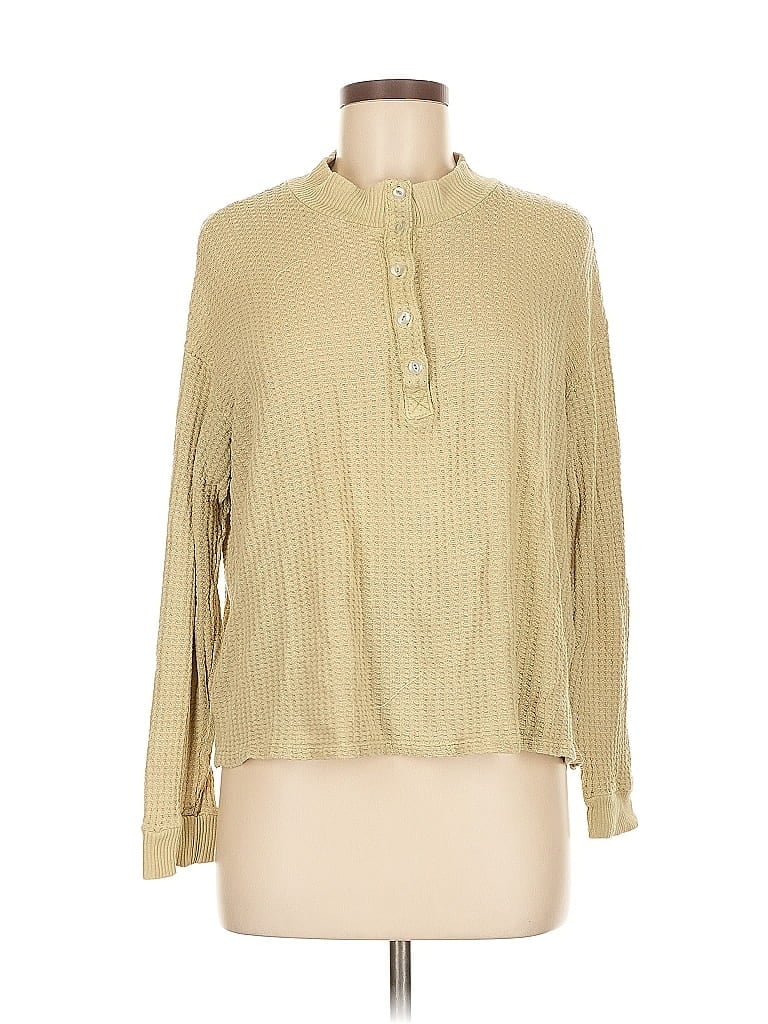 MONROW Pre-owned Pullover Sweater In Brown