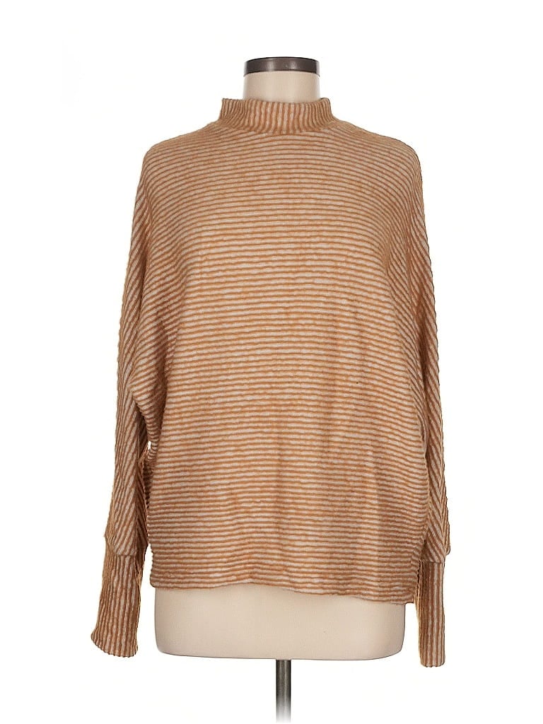 Pre-owned Out From Under Turtleneck Sweater In Orange