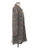 CAbi 100% Polyester Paisley Teal Casual Dress Size S - photo 4