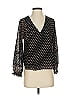 Madewell 100% Polyester Black Long Sleeve Blouse Size XXS - photo 1