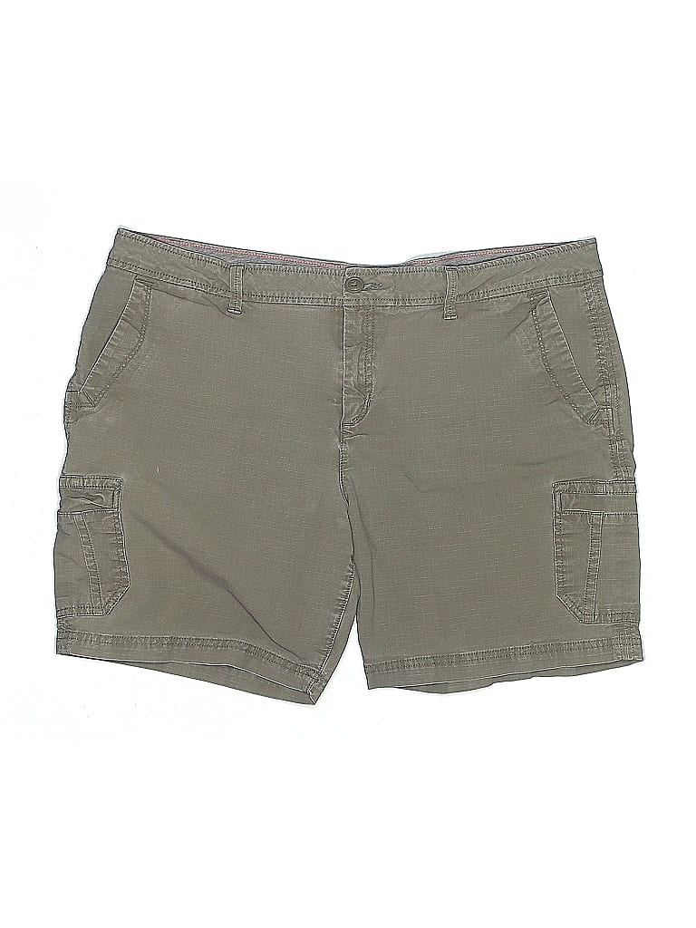 Pre-owned Eddie Bauer Khaki Shorts In Green