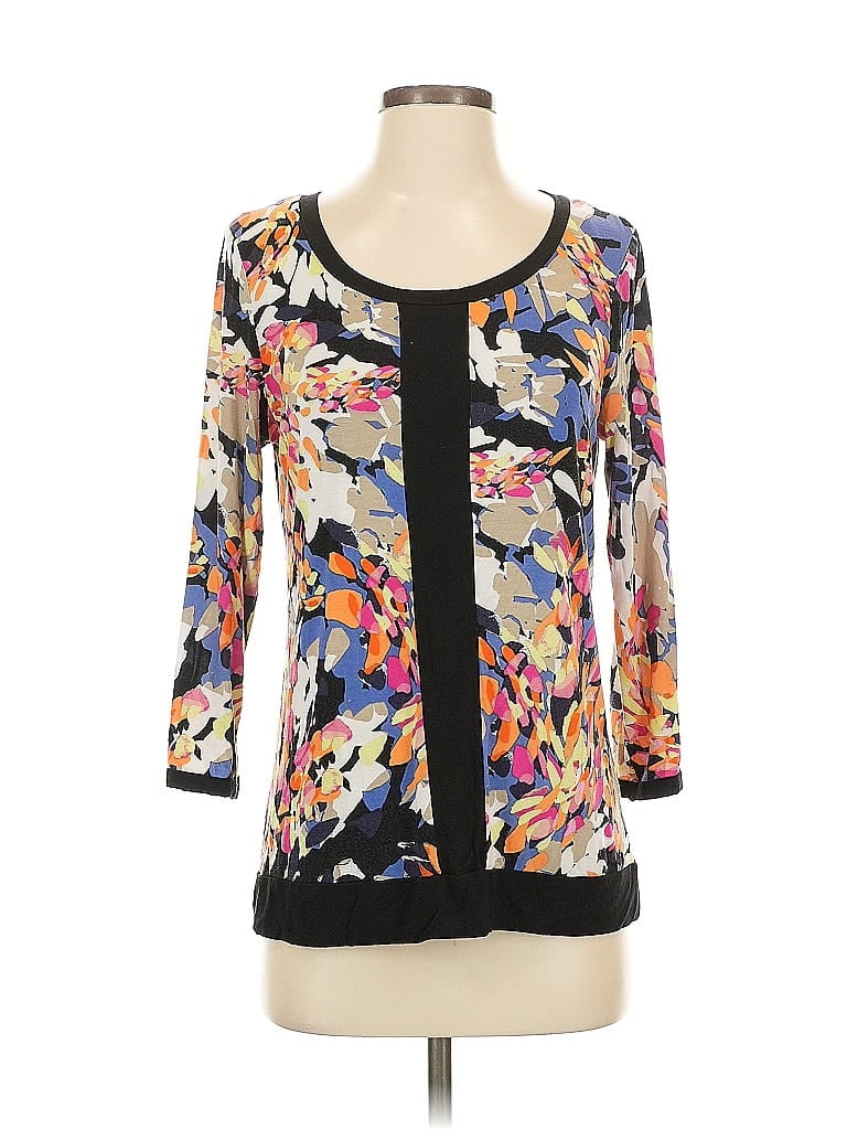 DANA BUCHMAN Pre-owned 3/4 Sleeve Blouse In Black