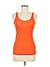 Assorted Brands 100% Nylon Orange Sleeveless Top Size M - photo 1