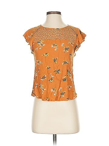 Rewind Short Sleeve Blouse (view 1)