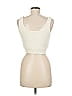 Unbranded 100% Polyester Ivory Tank Top Size M - photo 2