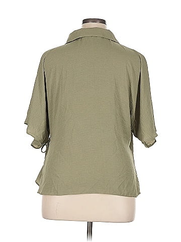 ASOS Design Short Sleeve Blouse (view 2)