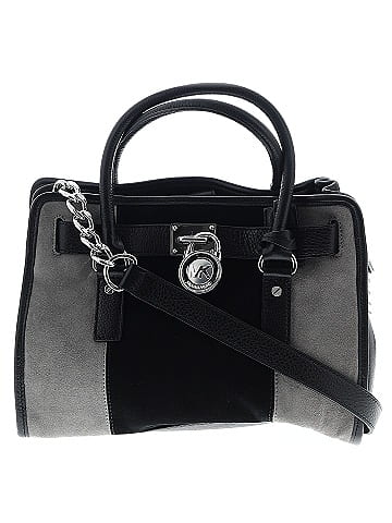 MICHAEL Michael Kors Leather Satchel (view 1)