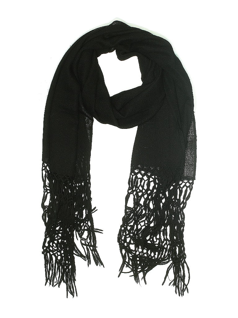 UNBRANDED Pre-owned Scarf In Black