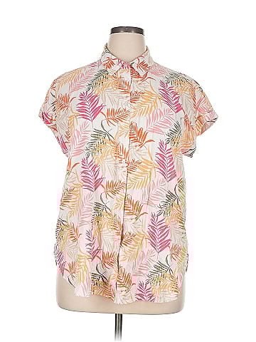 Ann Taylor LOFT Outlet Short Sleeve Blouse (view 1)