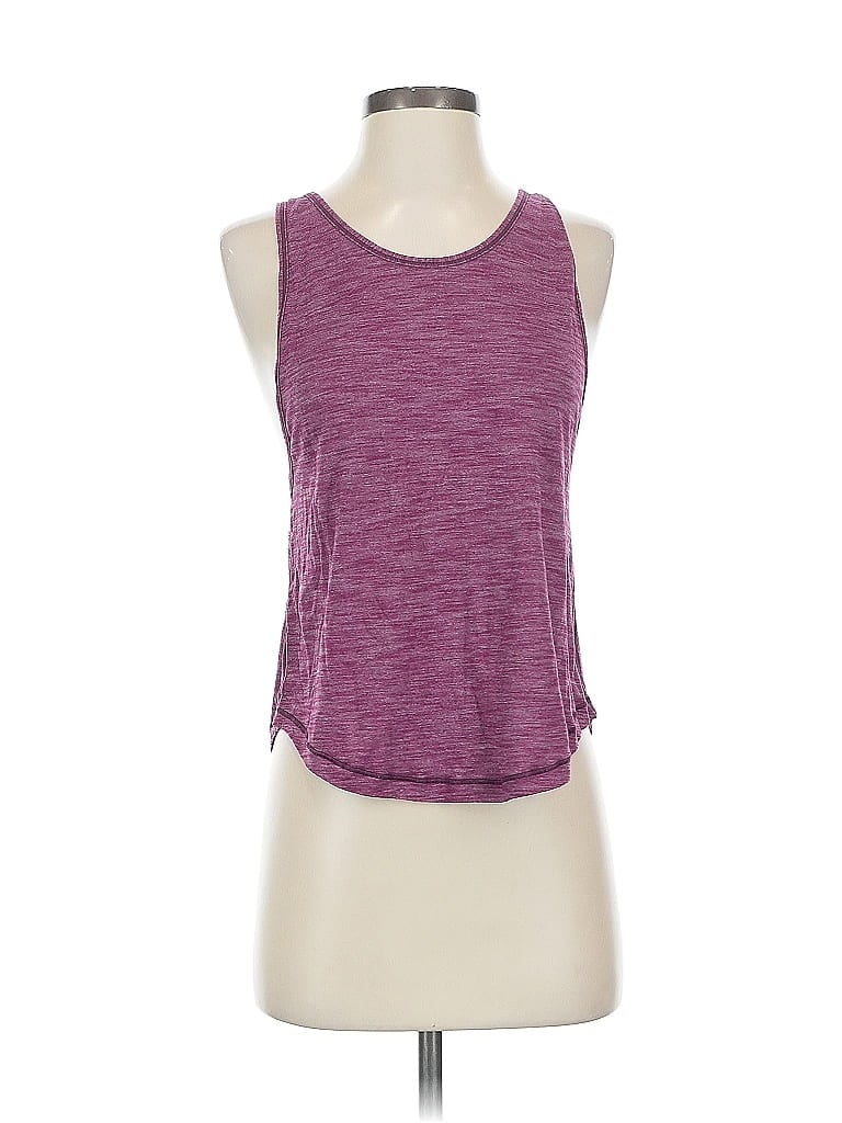 Pre-owned Lululemon Athletica Active Tank Top In Purple