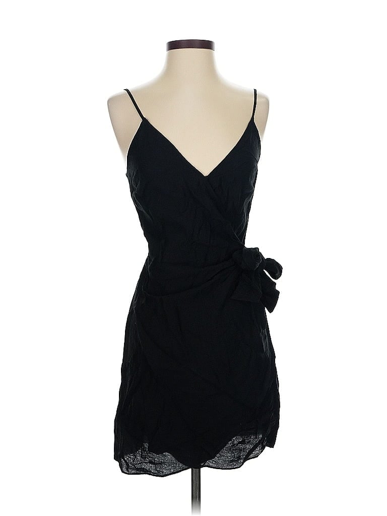 Pre-owned H&m Cocktail Dress In Black