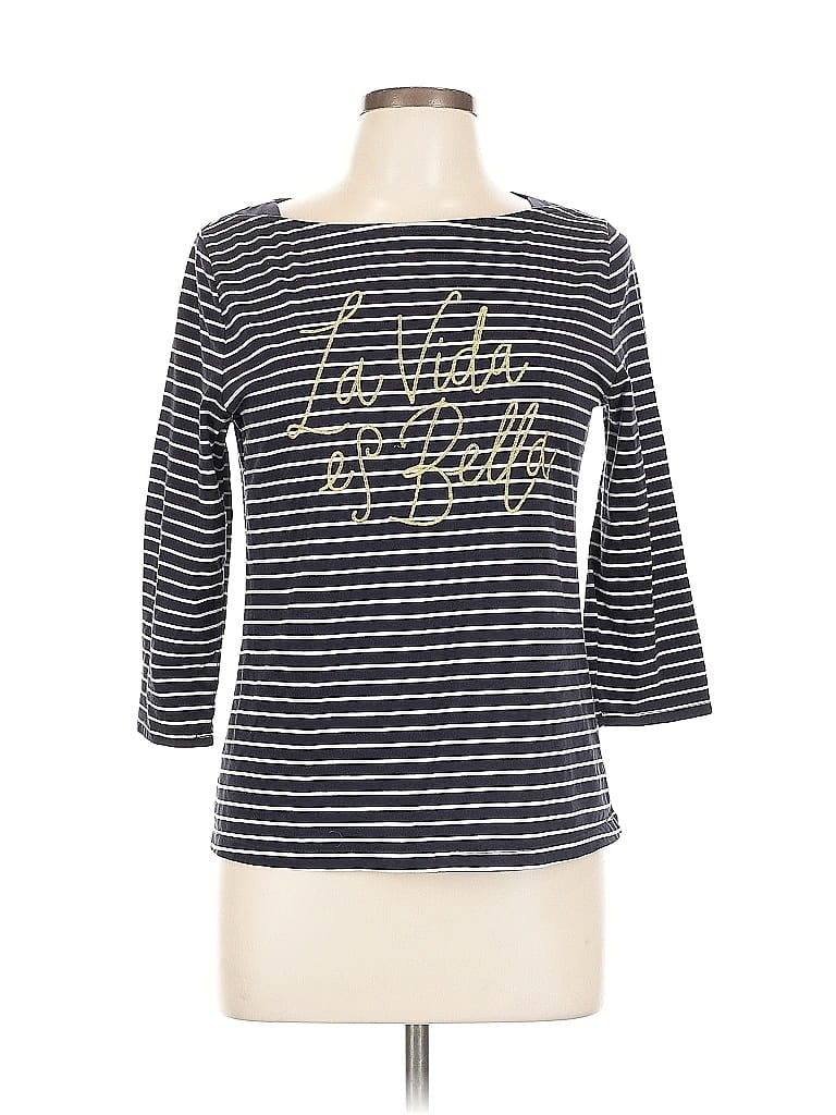 Pre-owned A New Day 3/4 Sleeve T-shirt In Blue