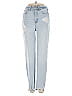 American Eagle Outfitters 100% Cotton Stripes Blue Jeans Size 00 - photo 1