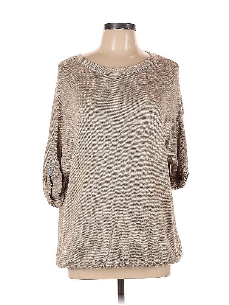 Click to view more detailed imagery on our partner's website Pre-owned Chico's Pullover Sweater In Brown