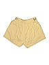 Princess Polly Solid Yellow Khaki Shorts Size 4 - photo 2