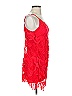 Express 100% Polyester Red Cocktail Dress Size XS - photo 4