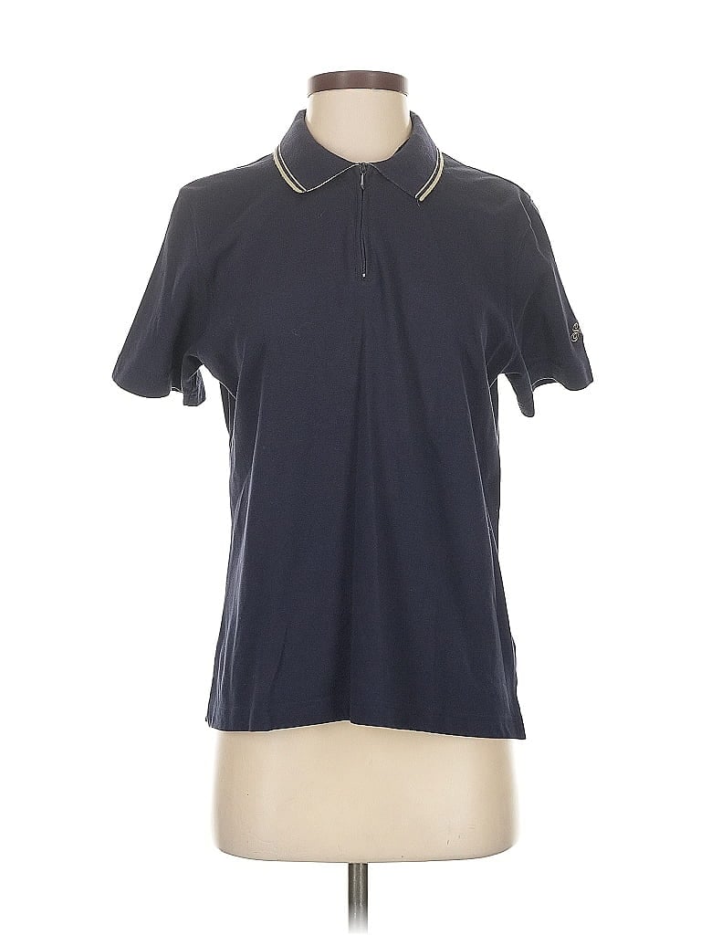 Pre-owned Ep Pro Short Sleeve Polo Shirt In Blue