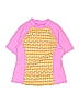 Lands' End Pink Rash Guard Size 10 - 12 - photo 1