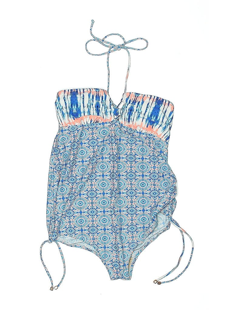 Pre-owned A Pea In The Pod One Piece Swimsuit In Blue