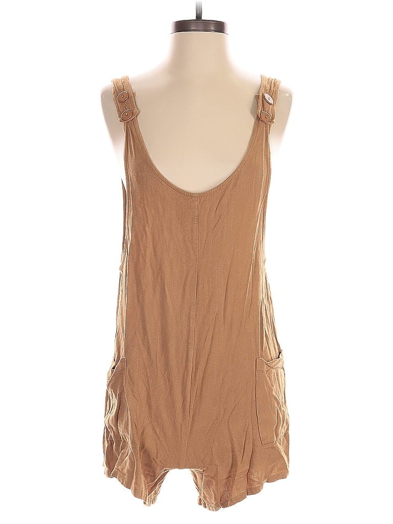 Pre-owned Kori America Romper In Brown