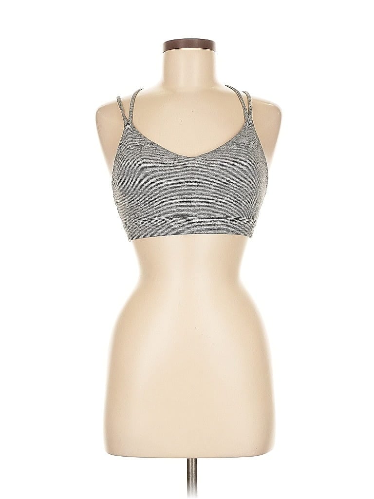 Pre-owned Active By Old Navy Tank Top Gray Halter Neckline Tops