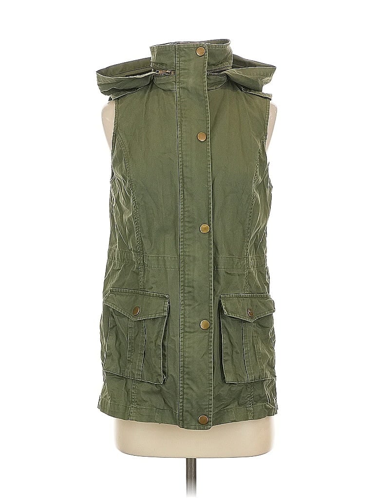 MARKET & SPRUCE Pre-owned Vest In Green