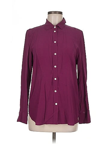 Everlane Long Sleeve Silk Top (view 1)