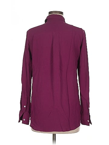 Everlane Long Sleeve Silk Top (view 2)