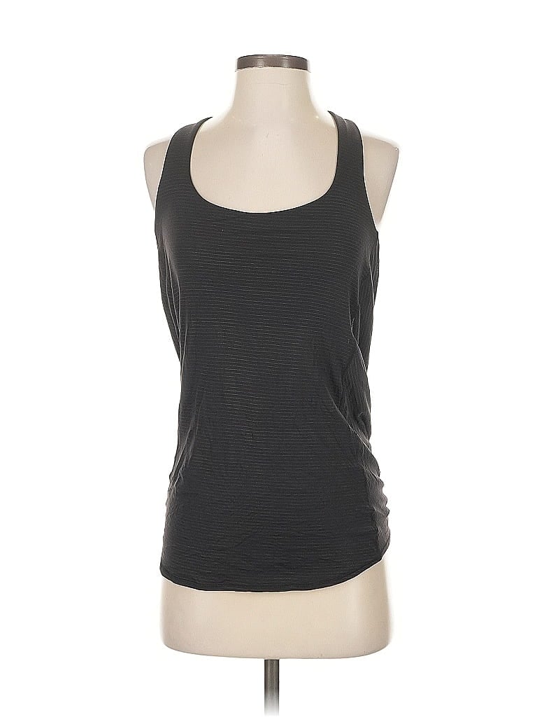 Pre-owned Lululemon Athletica Active Tank Top In Gray