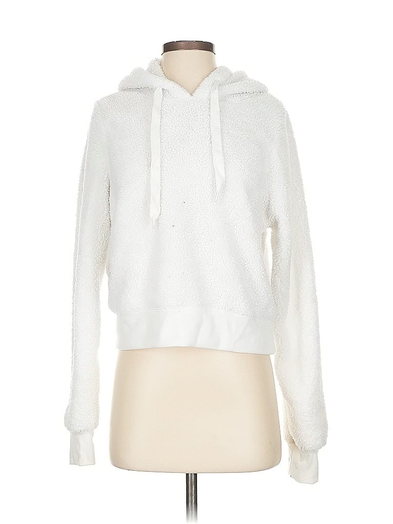 Pre-owned Fifth Sun Pullover Sweater In White
