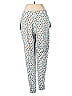 Assorted Brands Print Blue Casual Pants Size S - photo 2
