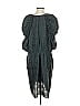 MARNI 100% Silk Gray Teal Cocktail Dress Size EU (IT) 40 / US 4 - photo 2