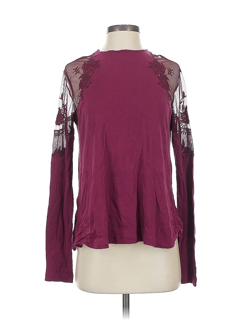 Pre-owned Kut From The Kloth Cardigan Sweater In Burgundy