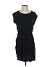 Basics Solid Black Casual Dress Size S - photo 1