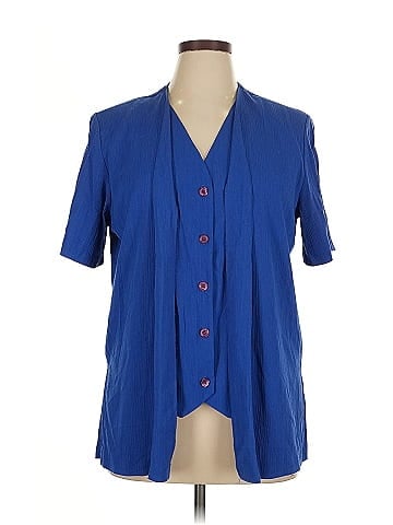 Alfred Dunner Short Sleeve Blouse (view 1)