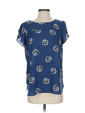 Ann Taylor LOFT Short Sleeve Blouse (view 1)