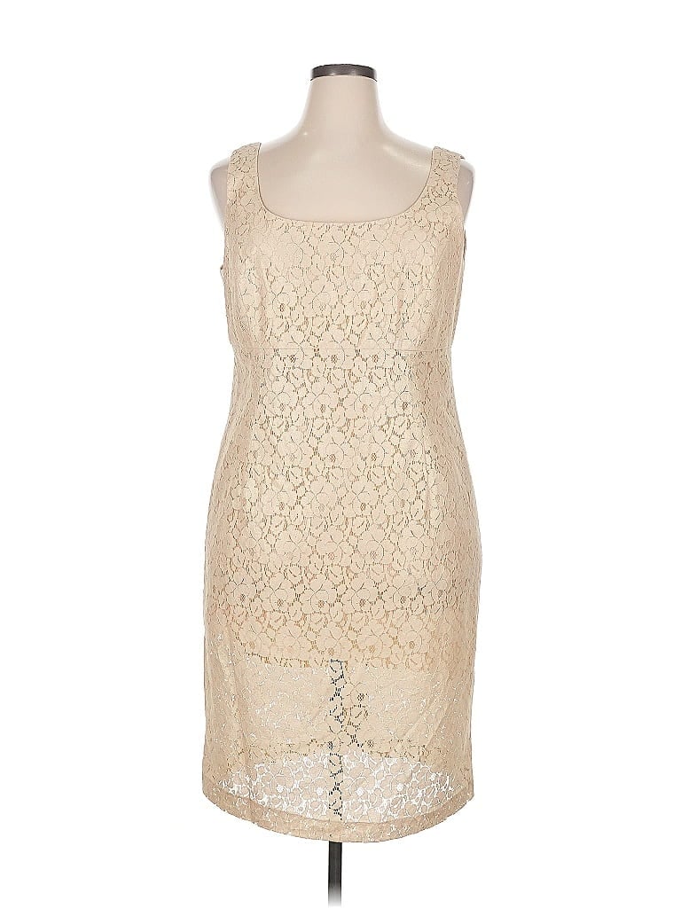 R & M RICHARDS Pre-owned Cocktail Dress In White