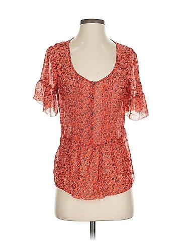 Eliot Short Sleeve Silk Top (view 1)