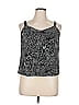 Alex Evenings 100% Polyester Gray Sleeveless Top Size 1X - photo 1