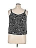 Alex Evenings 100% Polyester Gray Sleeveless Top Size 1X - photo 2