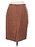 Le Suit 100% Polyester Tweed Brown Casual Skirt Size 4 (petite) - photo 2
