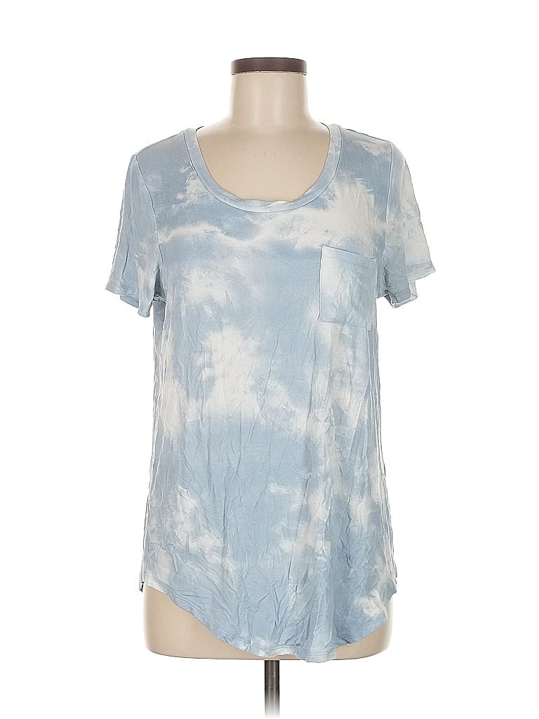 Pre-owned Market & Spruce Short Sleeve T-shirt In Blue