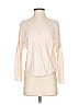 Vince. 100% Acetate Ivory Long Sleeve Blouse Size XS - photo 1