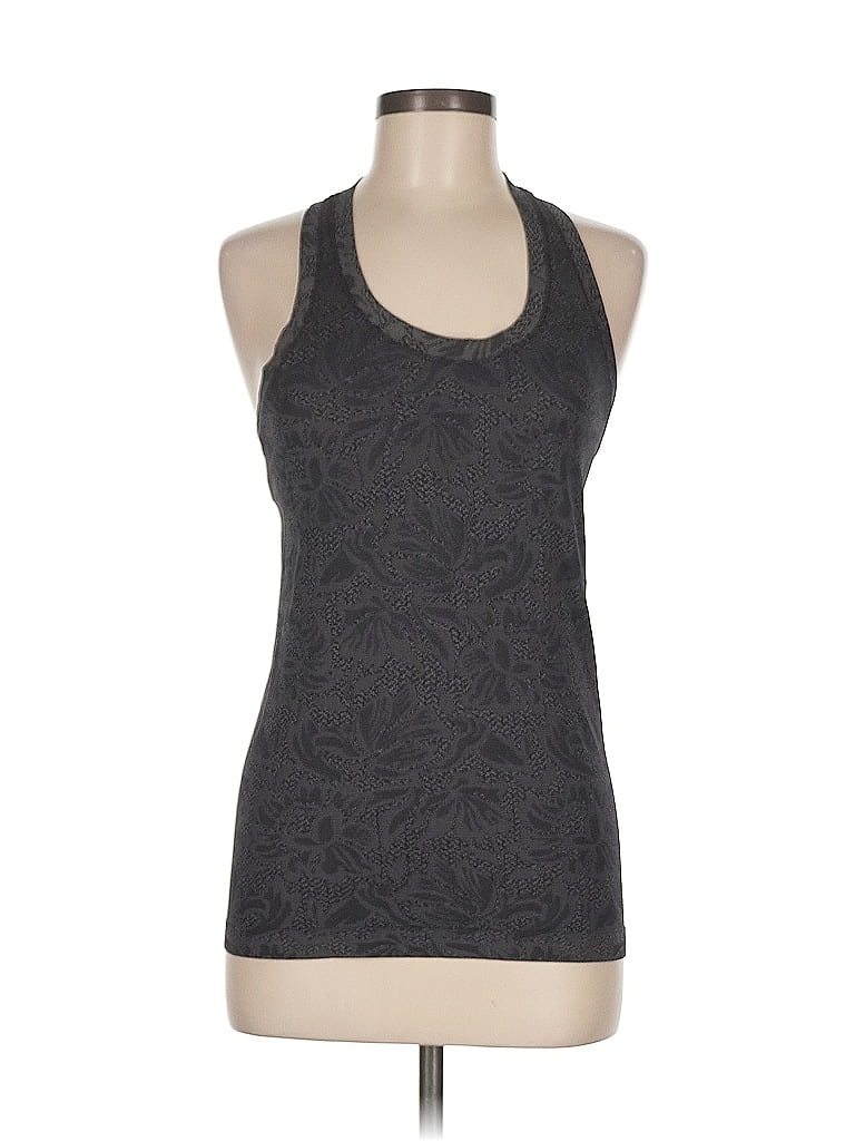 UNBRANDED Pre-owned Tank Top Black Halter Neckline Tops