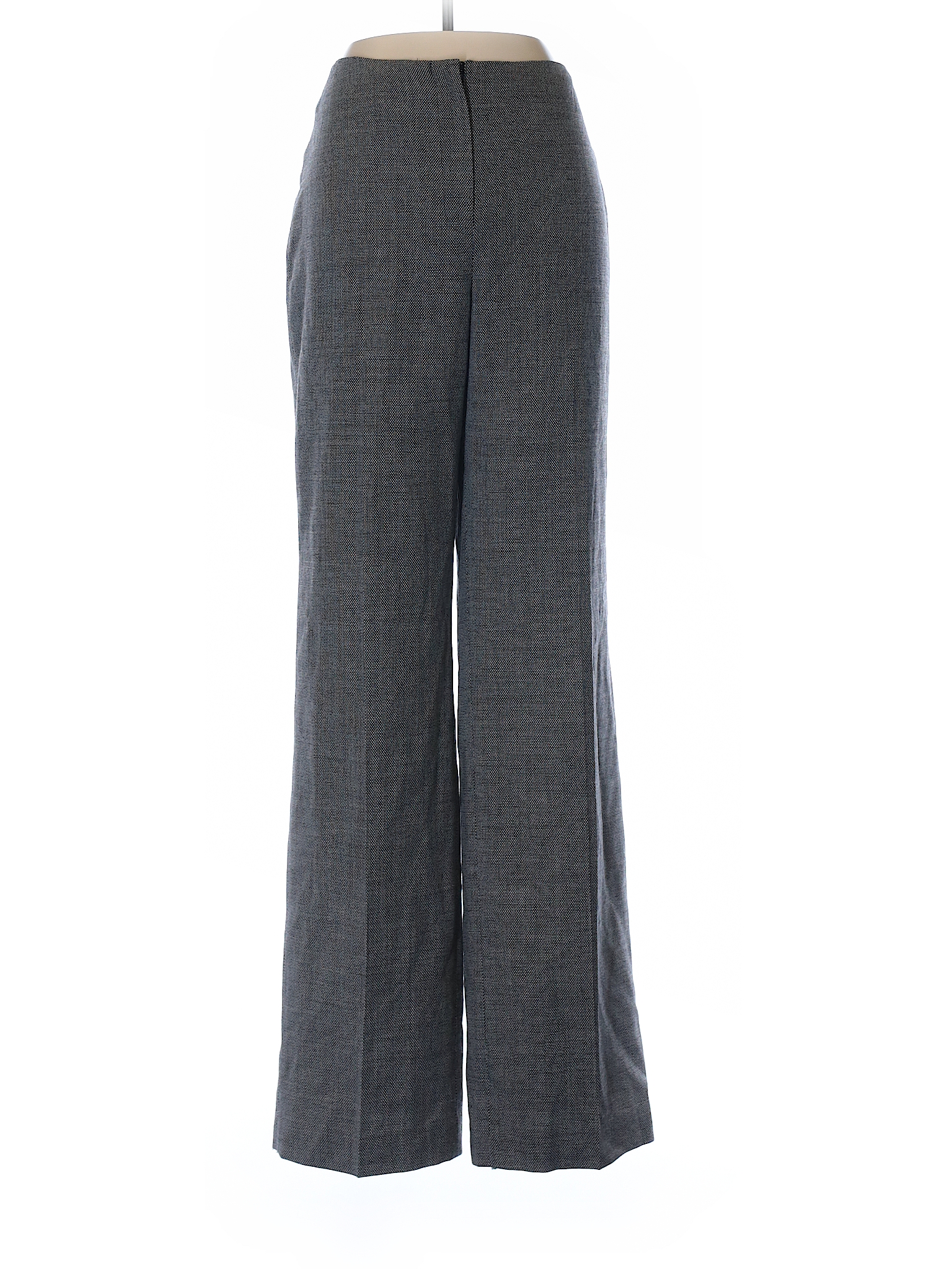 Louben Women Gray Wool Pants 10 | eBay