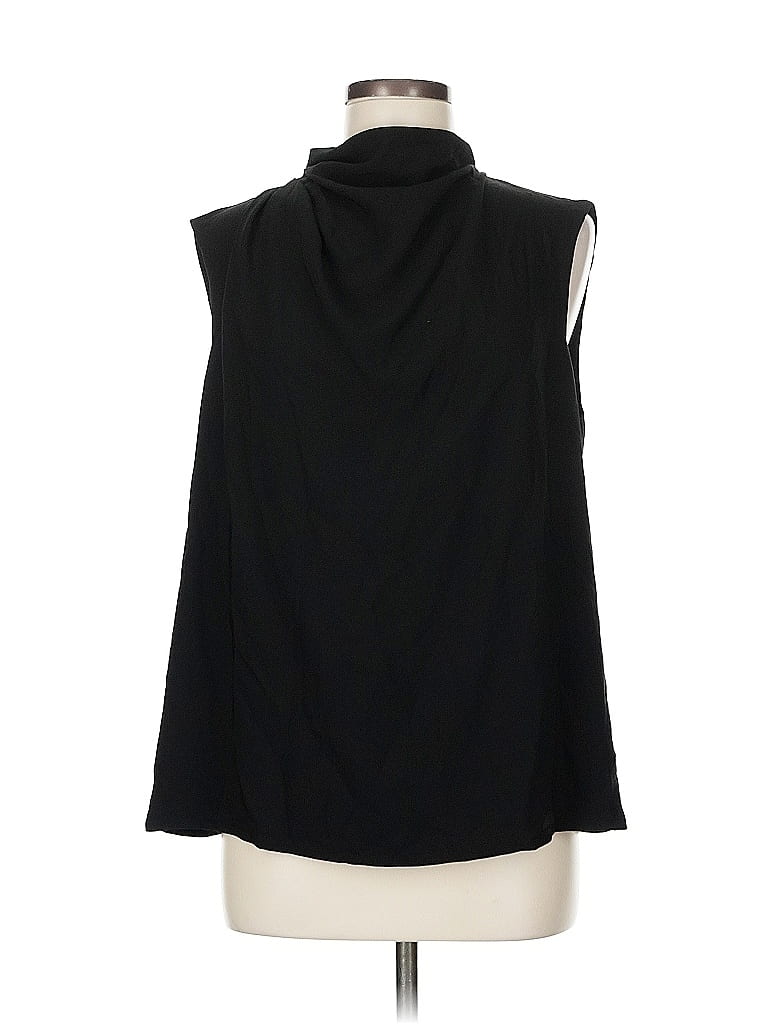 Pre-owned Maison D' Amelie Sleeveless Blouse In Black