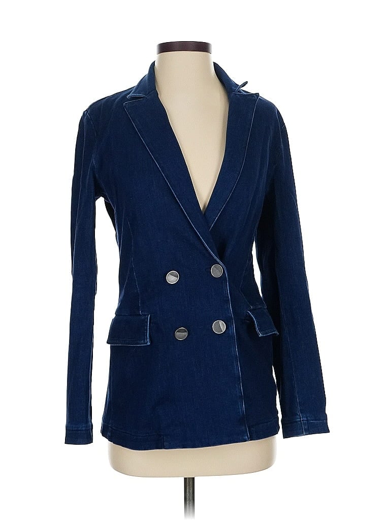Pre-owned J. Mclaughlin Blazer Jacket In Blue
