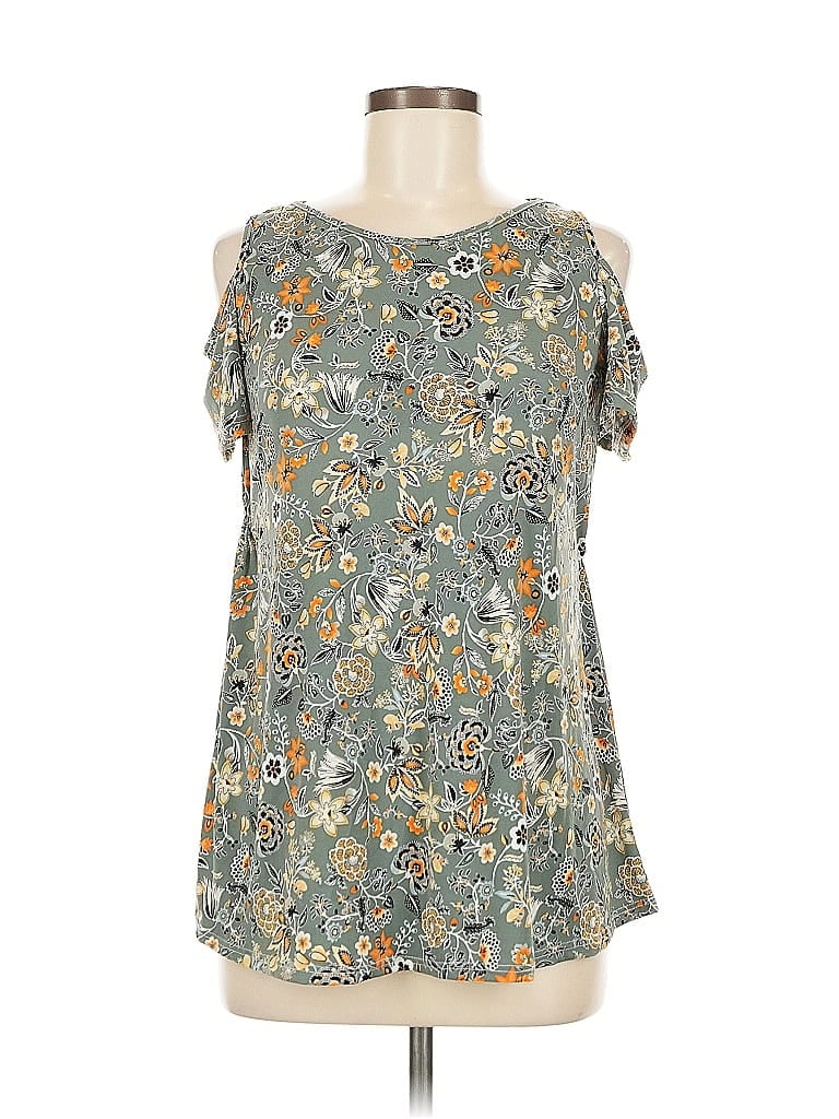 Pre-owned Unbranded Sleeveless Blouse In Gray