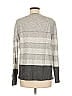 Splendid Stripes Gray Pullover Sweater Size M - photo 2